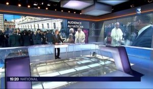 Attentat de Nice : les victimes et familles en deuil reçues par le pape au Vatican