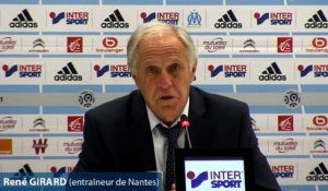 OM-Nantes : la réaction de Girard sur l'arbitrage