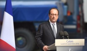 Hollande : «Nous devons démanteler complètement, définitivement le camp» de Calais