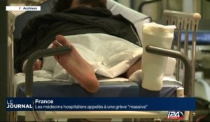 France : les médecins hospitaliers appelés à une "grève massive"