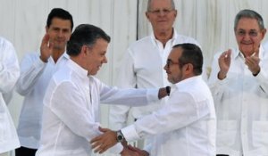 Accord de paix historique entre la Colombie et les Farc