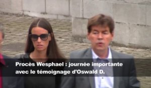 Procès Wesphael : le témoignage d'Oswald D. est attendu