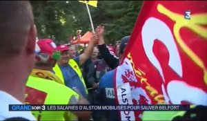 Alstom : manifestation des salariés, audition du PDG à l'Assemblée