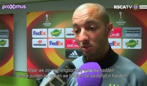 ASSE-Anderlecht - Hanni: "C'est frustrant de prendre un but à la dernière seconde"
