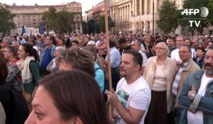 Budapest: Manifestation pour l'humanité avant le référendum