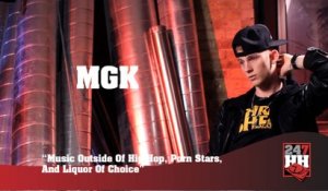 MGK Music Outside Of Hip Hop, Porn Stars, And Liquor Of Choice (247HH Exclusive)  (247HH Exclusive)