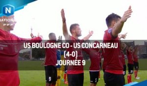 J9 US Boulogne CO - US Concarneau (4-0), le résumé