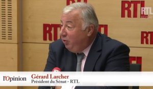 Alstom - Gérard Larcher : "C'est une opération de rafistolage pré-électorale"