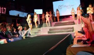 Défilé en bikini des finalistes à Miss Belgique 2017