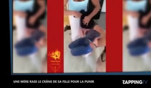 Une mère rase le crâne de sa fille pour la punir, la vidéo buzz