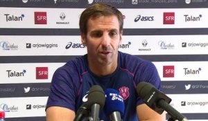 Top 14    Racing - Stade Français: conférence d'avant match de Gonzalo Quesada