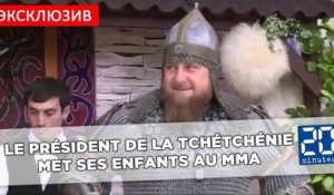 Tchétchénie: Le président Ramzan Kadyrov met ses enfants de 8, 9 et 10 ans au MMA
