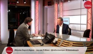 "Ce n'est pas en faisant une politique tiède qu'on fera avancer les choses" Nicolas Dupont-Aignan (07/10/2016)