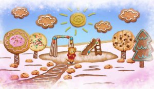 LE VILLAGE DE DANY - Bonus chanson " Un monde de biscuits " (dessin animé Piwi+)