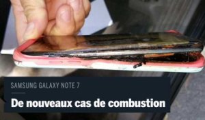 De nouveaux cas de combustion spontanée de batterie pour le Samsung Galaxy Note 7