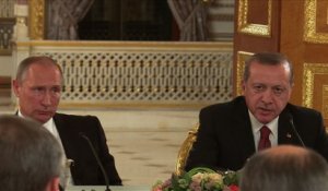 La Turquie et la Russie scellent leur réconciliation