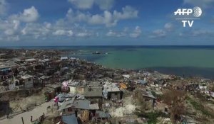 Haïti: la ville de Jérémie dévastée après le passage de Matthew