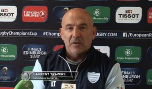 Racing 92 - Travers: "On n'a pas à se cacher"