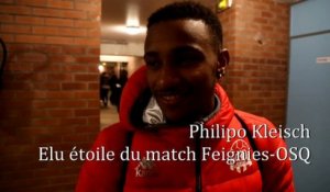 Foot : Philipo Kleisch, homme du match Feignies-OSQ