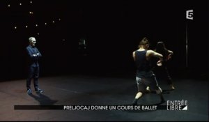 Preljocaj donne un cours de ballet