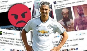 MU : Zlatan Ibrahimovic fracassé sur Twitter !