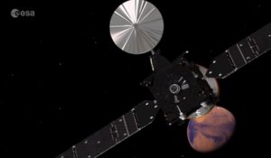 Espace: l'atterrisseur Schiaparelli va arriver sur Mars mercredi