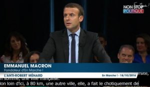 À Montpellier, Emmanuel Macron se paie Robert Ménard