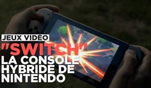 Nintendo dévoile sa nouvelle console de jeu hybride, la "Switch"