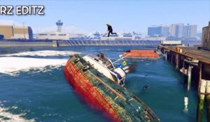 Couler un bateau avec 100 personnes dans GTA V ? Test !