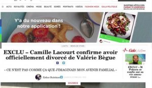 Camille Lacourt et Valérie Bègue divorcent