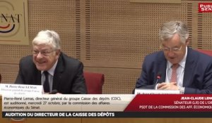 Audition de Pierre-René Lemas, DG de la Caisse des dépôts - Les matins du Sénat (26/10/2016)