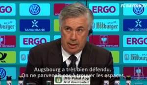C. Allemagne - Ancelotti : ''Augsbourg a très bien défendu''