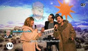 Daphné Bürki s'amuse à chanter... un tweet de Jean-Marie Le Pen ! Regardez