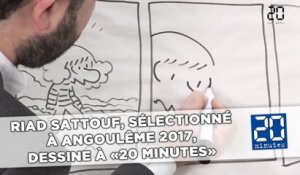 Riad Sattouf, sélectionné à Angoulême 2017, vous dessine son personnage