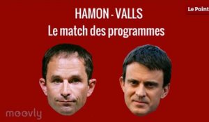 Hamon - Valls : le match des programmes