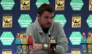 ATP - BNPPM 2016 - Stan Wawrinka : "Je n'ai pas hésité à venir à Paris-Bercy"