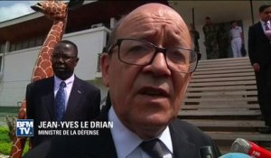 Le Drian: "La mission militaire Sangaris s'achève"