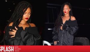 Qu'est-ce que cache Rihanna sous son manteau ?