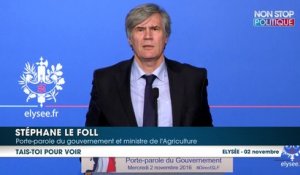 Stéphane Le Foll appelle Laurent Wauquiez à ‘’la fermer’’ après sa blague douteuse sur François Hollande