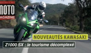 Kawasaki Z1000 SX : le roadster GT (nouveauté 2017)