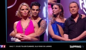 DALS 7 : Sylvie Tellier éliminée face à Julien Lepers, elle fond en larmes (Vidéo)