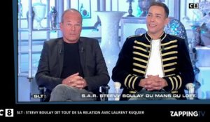 SLT : Steevy Boulay et Laurent Ruquier anciens amants ? Il lève le voile sur leur relation (Vidéo)