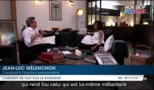 Une ambition intime : Jean-Luc Mélenchon étrille Emmanuel Macron ‘’Être milliardaire, c’est immoral’’