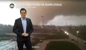 Impressionnante tornade à Rome