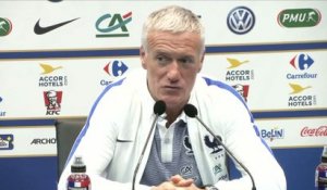 Foot - CM 2018 (Q) - Bleus : Deschamps «La compatibilité existe entre Griezmann, Giroud et Gameiro»