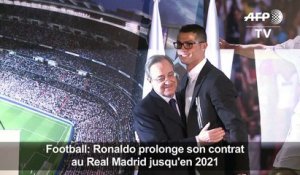 Football : Ronaldo prolonge au Real Madrid jusqu'en 2021