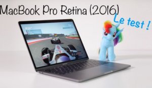 Test du MacBook Pro Retina 2016 (en français)