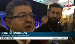 Jean-Luc Mélenchon moque la présence de François Hollande aux Assises de la Mer après quatre ans d'absence