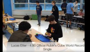 Rubik’s cube : Record battu par un Américain de 14 ans !