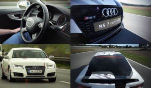 Audi autonome [TEST VIDEO] : on a essayé trois véhicules futuristes aux anneaux (A8 L, RS7 Sportback, A5 Sportback)